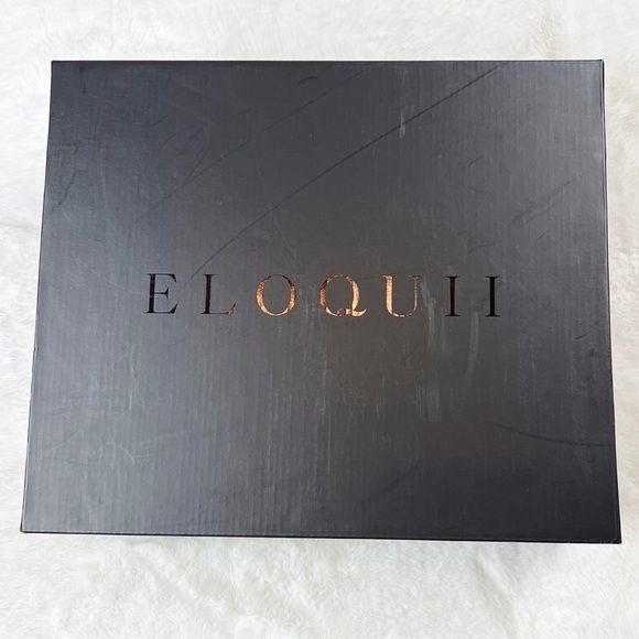 NIB Eloquii Kase Mixed Media Faux Leather/Faux Suede Booties Black - Picture 5 of 7